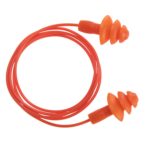 EP04 Reusable Corded TPR Ear Plugs (5036108171965)